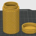 Bộ Hộp Đựng Vân Nhám (Knurled Container Set) - 6 Kích Thước - Thumbnail 7