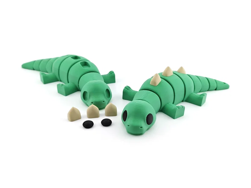 Brontosaurus - Mô hình khủng long khớp nối - Hỗ trợ cả AMS và máy đơn sắc - Image 4