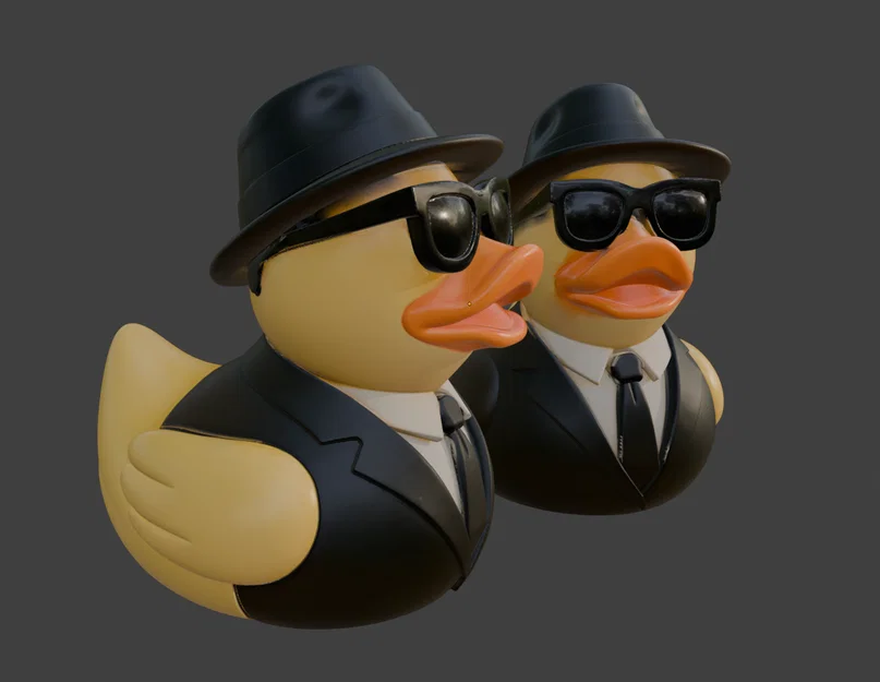 Vịt Cao Su Blues Brothers - Image 2