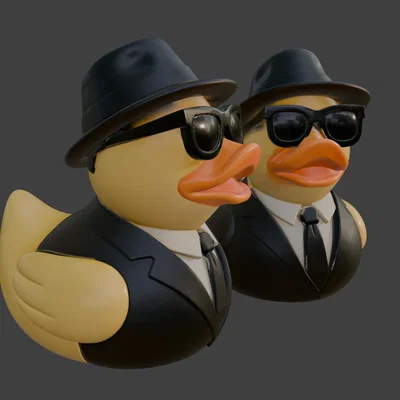 Vịt Cao Su Blues Brothers