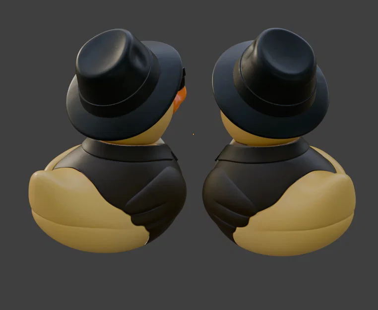 Vịt Cao Su Blues Brothers - Image 3