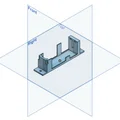 Khung giữ bánh xe cho dự án robot điều khiển từ xa 3D - Thumbnail 2