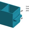 MicroBins: Hệ thống ngăn kéo mô-đun di động, không cần linh kiện lắp ráp - Thumbnail 6