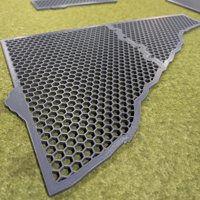 Khuôn Mẫu Địa Hình Terrain Area Templates cho Warhammer 40K 11th Edition