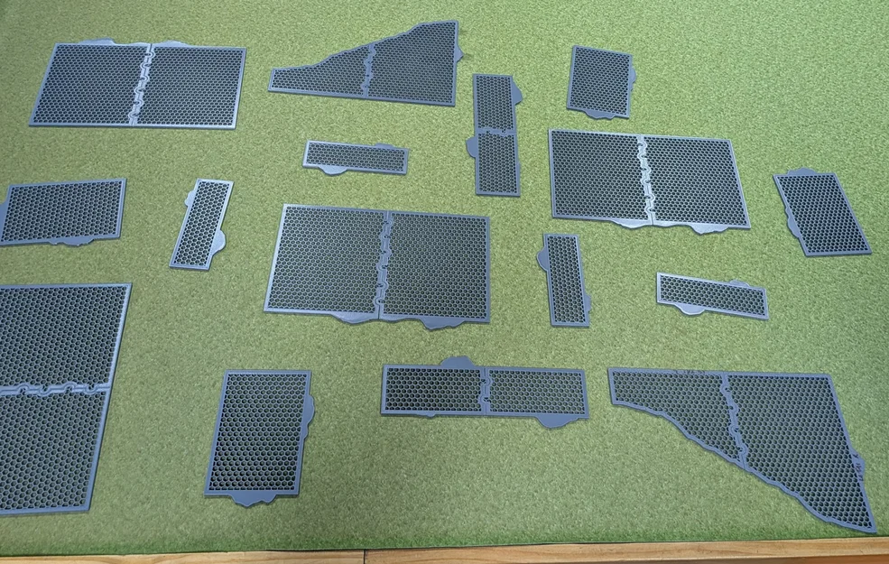 Khuôn Mẫu Địa Hình Terrain Area Templates cho Warhammer 40K 11th Edition - Image 2