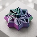 Mô hình đồ chơi Hexagonal Star Fidget giải tỏa căng thẳng - Thumbnail 1