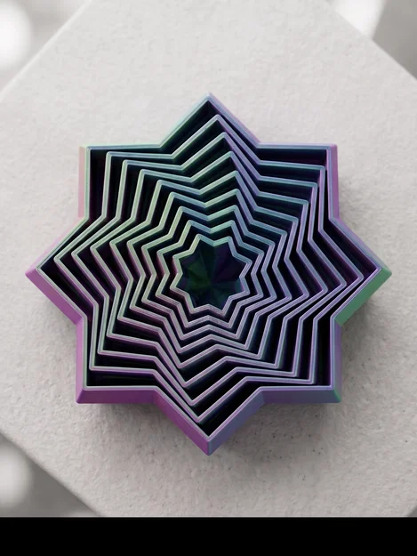 Mô hình đồ chơi Hexagonal Star Fidget giải tỏa căng thẳng - Image 2