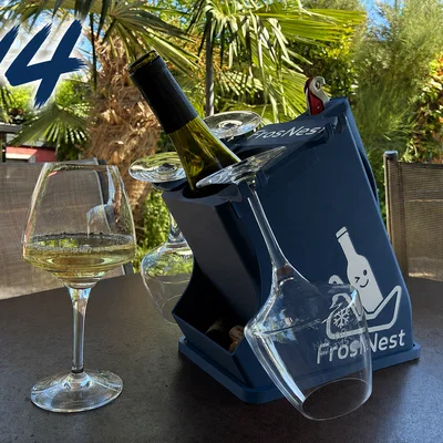 FrosNest - Phụ kiện giữ lạnh rượu vang thông minh cho mọi bữa tiệc