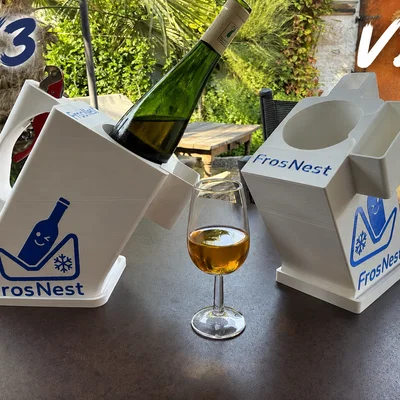 FrosNest - Phụ kiện giữ lạnh rượu vang thông minh cho mọi bữa tiệc