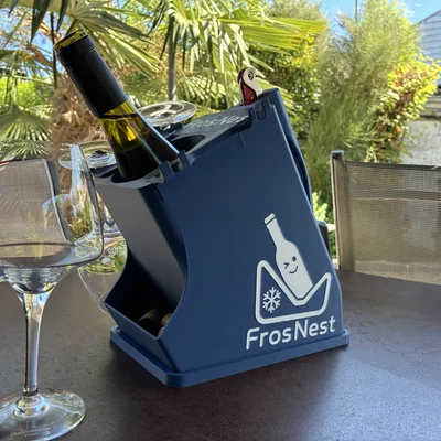 FrosNest - Phụ kiện giữ lạnh rượu vang thông minh cho mọi bữa tiệc