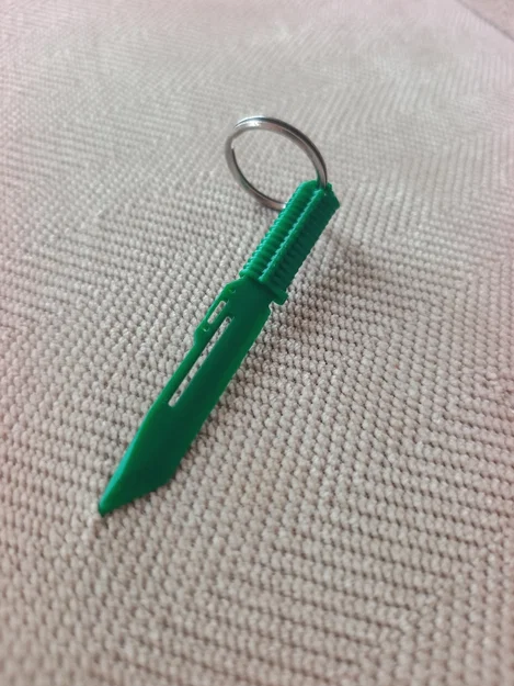 Móc khóa mô hình dao Paracord Knife phong cách CS2 độc đáo - Image 1