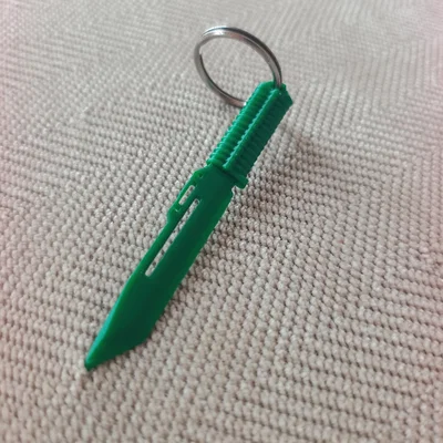 Móc khóa mô hình dao Paracord Knife phong cách CS2 độc đáo
