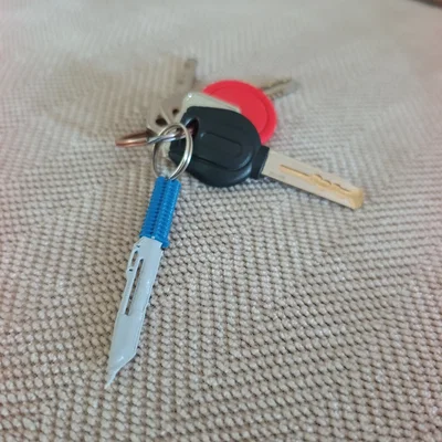 Móc khóa mô hình dao Paracord Knife phong cách CS2 độc đáo