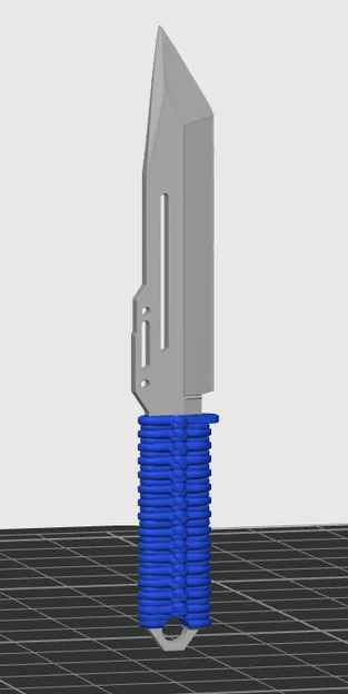 Móc khóa mô hình dao Paracord Knife phong cách CS2 độc đáo - Image 4