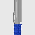 Móc khóa mô hình dao Paracord Knife phong cách CS2 độc đáo - Thumbnail 4