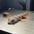 Tắc kè khớp nối (Flexi Gecko) - In không cần support - Thumbnail 3