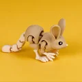 Jerboa - Mô hình động vật có khớp nối làm móc khóa | In nguyên khối | Không cần support - Thumbnail 1