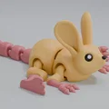 Jerboa - Mô hình động vật có khớp nối làm móc khóa | In nguyên khối | Không cần support - Thumbnail 2