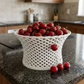 Giỏ đựng trái cây, đồ bếp đa năng in 3D phong cách đan mây tinh tế - Thumbnail 1