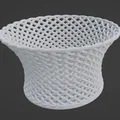 Giỏ đựng trái cây, đồ bếp đa năng in 3D phong cách đan mây tinh tế - Thumbnail 2