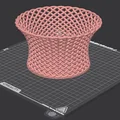 Giỏ đựng trái cây, đồ bếp đa năng in 3D phong cách đan mây tinh tế - Thumbnail 3