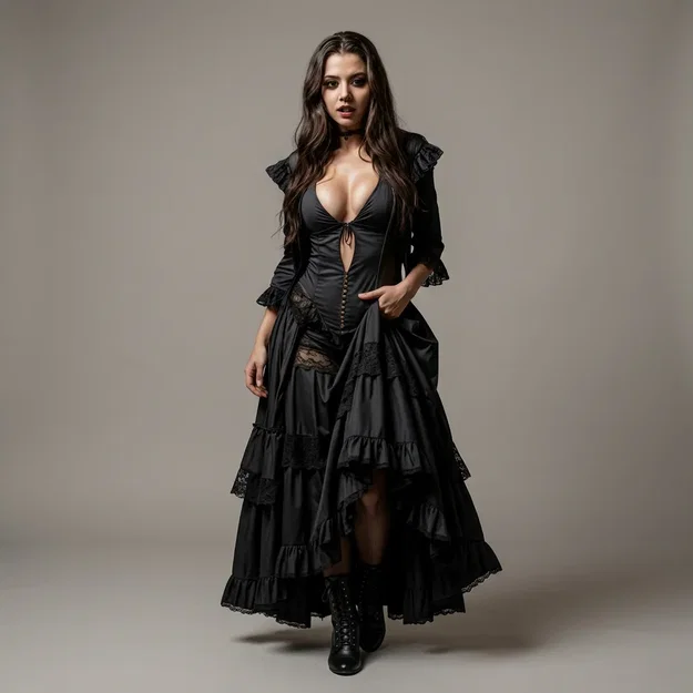 Mô hình 3D Dark Beauty - Struttin' It đầy cá tính và lôi cuốn - Image 1