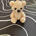 Mô hình chú gấu bông (Teddy Bear) dễ thương dùng làm móc khóa 3D - Thumbnail 3