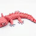 Mô hình thằn lằn khớp nối linh hoạt (Articulated flexi lizard) - Thumbnail 1