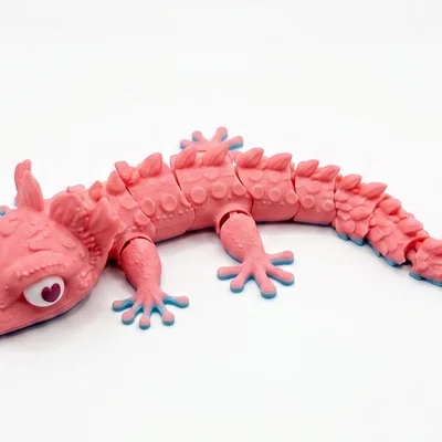 Mô hình thằn lằn khớp nối linh hoạt (Articulated flexi lizard)