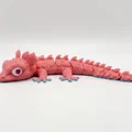 Mô hình thằn lằn khớp nối linh hoạt (Articulated flexi lizard) - Thumbnail 2