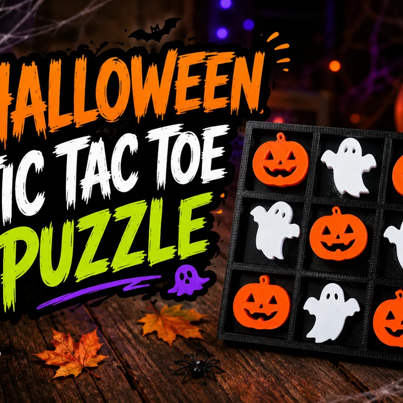 Bộ Cờ Caro Halloween (Tic Tac Toe)