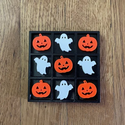 Bộ Cờ Caro Halloween (Tic Tac Toe)