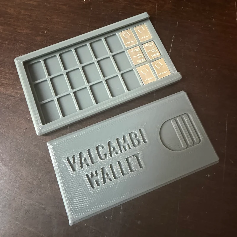 Hộp Đựng 24 Thanh Bạc 1g Valcambi