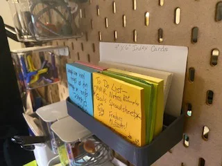 Khay đựng thẻ Index/Sticky Note cho bảng Skadis - Image 1