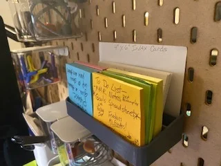 Khay đựng thẻ Index/Sticky Note cho bảng Skadis