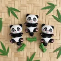 Gấu Trúc Flexi Đáng Yêu - Đồ Chơi Khớp Nối, Móc Khóa và Nam Châm - Thumbnail 9