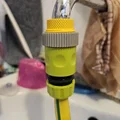 Bộ chuyển đổi vòi nước M22x1 sang ống vườn 1/2", 3/4", 1" - Thumbnail 4
