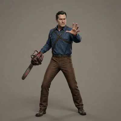 Mô hình 3D Ashley J. Williams (Ash vs Evil Dead) cho fan hâm mộ