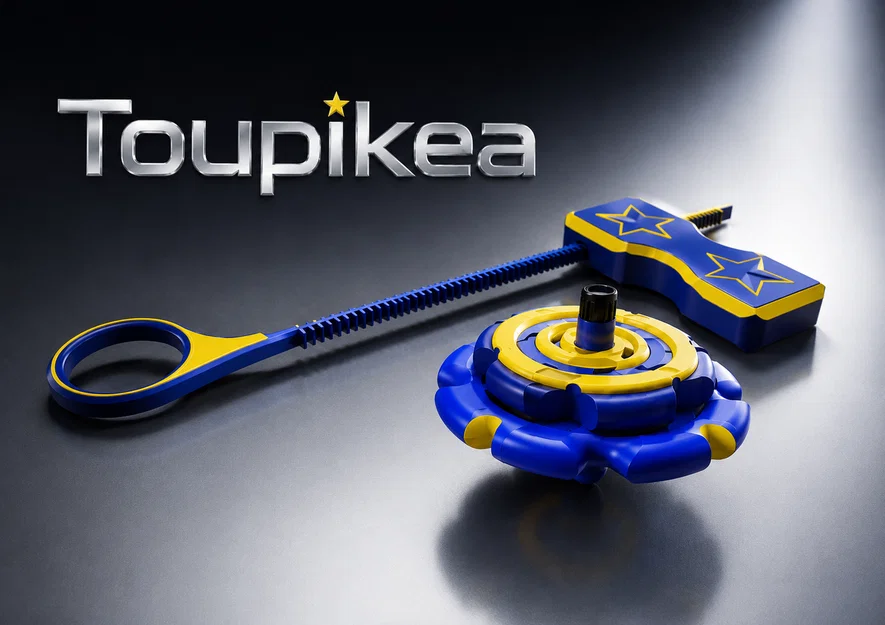 Toupikea - Mẫu Spinner in 3D độc đáo - Image 1