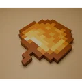 Mô hình Quả Táo Vàng Minecraft - File in 3D nhiều phần 3MF - Thumbnail 3