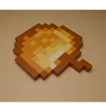 Mô hình Quả Táo Vàng Minecraft - File in 3D nhiều phần 3MF - Thumbnail 5