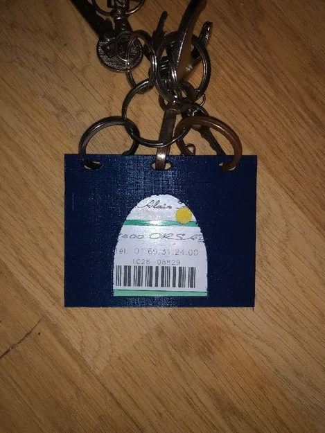 Hộp đựng thẻ đeo cổ (Card holder) - Image 1