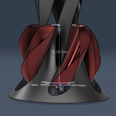 Đồ chơi Hourglass Fidget V3! (In-nguyên-khối/ổn định hơn)