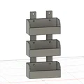 Hệ thống khay treo tường đa năng ORGANIZZATORE GT607 in 3D - Thumbnail 1