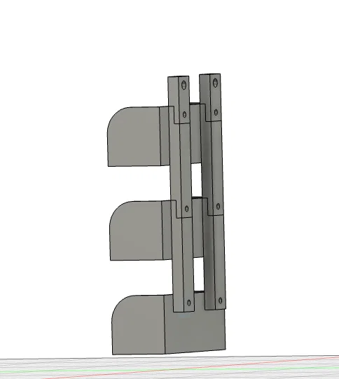 Hệ thống khay treo tường đa năng ORGANIZZATORE GT607 in 3D - Image 3