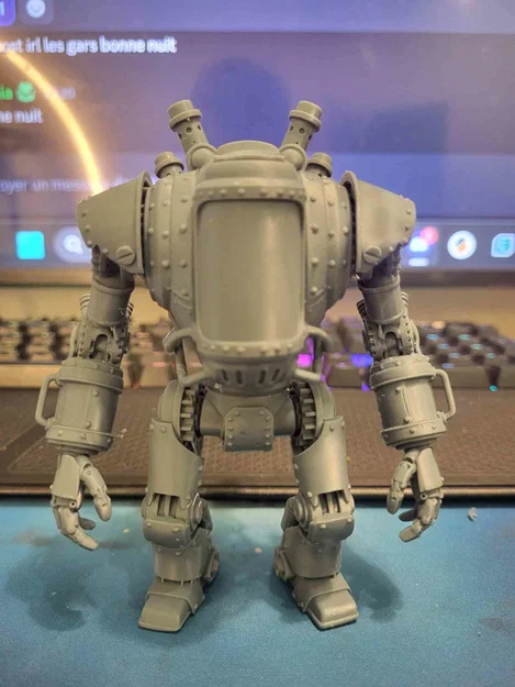 Mô hình nghệ thuật Robot Chronomech phong cách SteamPunk - Image 1