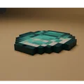 Minecraft Diamond - Mô Hình Voxel Fan Art (STL, GLB, OBJ, 3MF) - Thumbnail 6