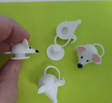 Phụ kiện trang trí Crocs hình chuột 3D độc đáo (Crocs Charm Mouse) - Image 2