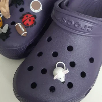 Phụ kiện trang trí Crocs hình chuột 3D độc đáo (Crocs Charm Mouse)