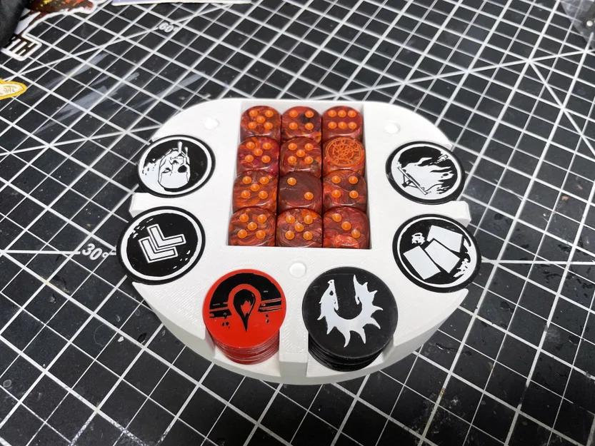 Hộp Đựng Xúc Xắc và Token Cho Game Conquest - Image 1